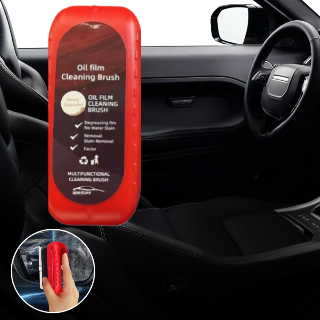GlideCoat - coating solution and brush for car windows with oil film