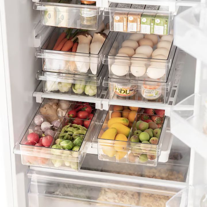CoolSpace - Space-saving refrigerator drawer arrangement