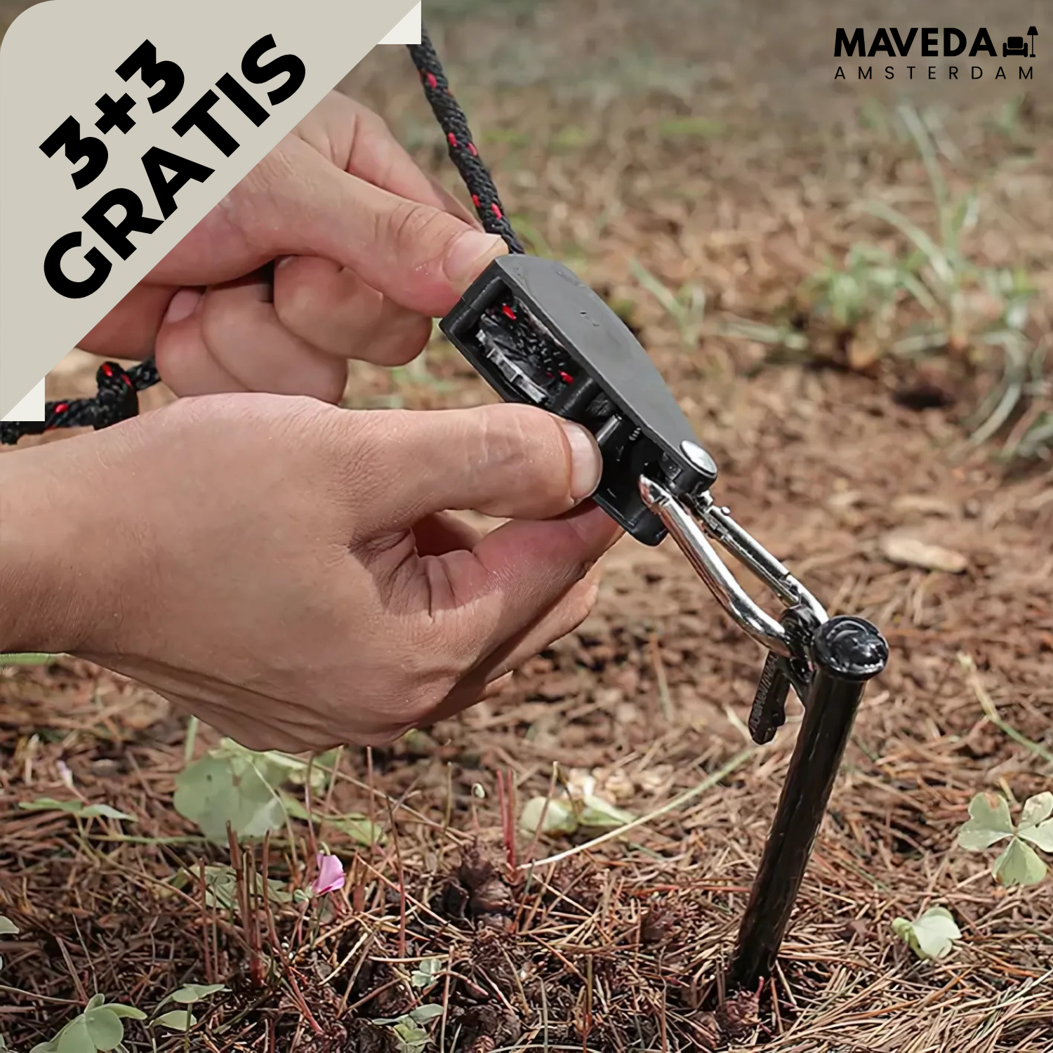 2+2 FREE | SureHold - Ultimate rope tensioning for camping &amp; outdoor use