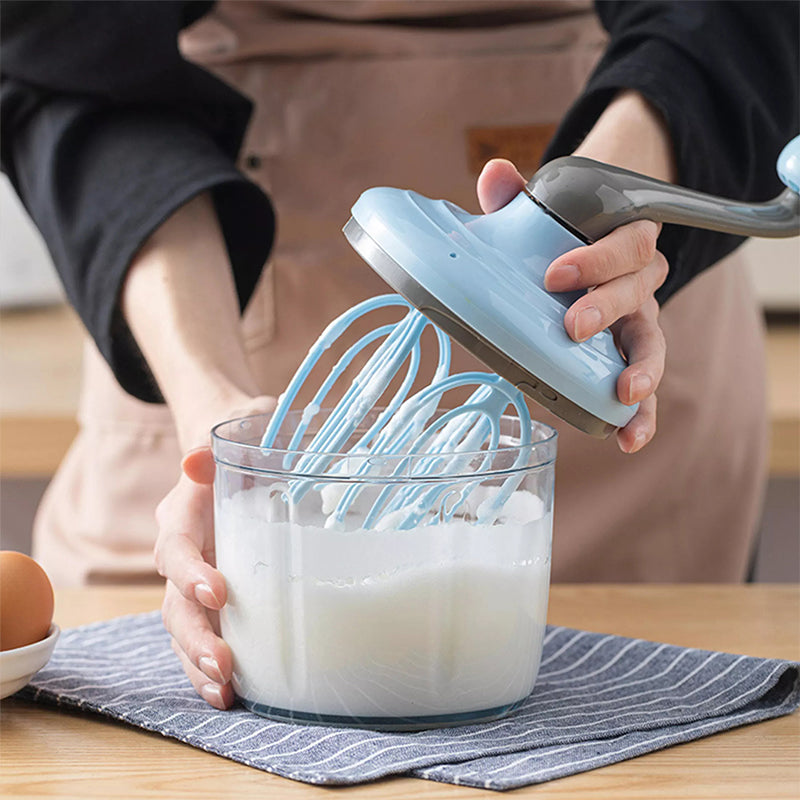 HandyWhisk - Hand-cranked cream and egg whisk
