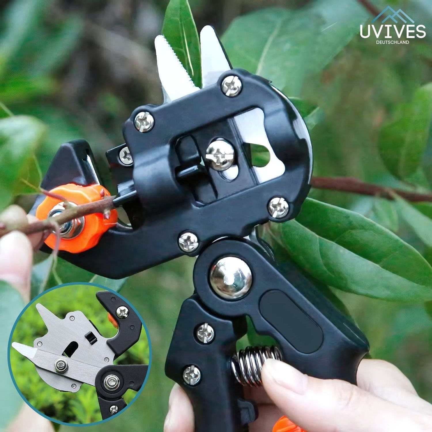 FloraGraft™ - Professional 2-in-1 grafting and pruning shears