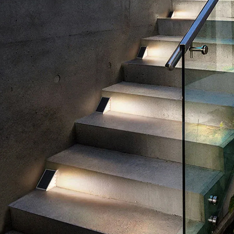 BrightStep - LED stair lighting, solar-powered and waterproof [Last day sale]