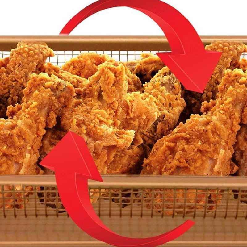 AirCrisp - Non-stick frying basket and drip tray