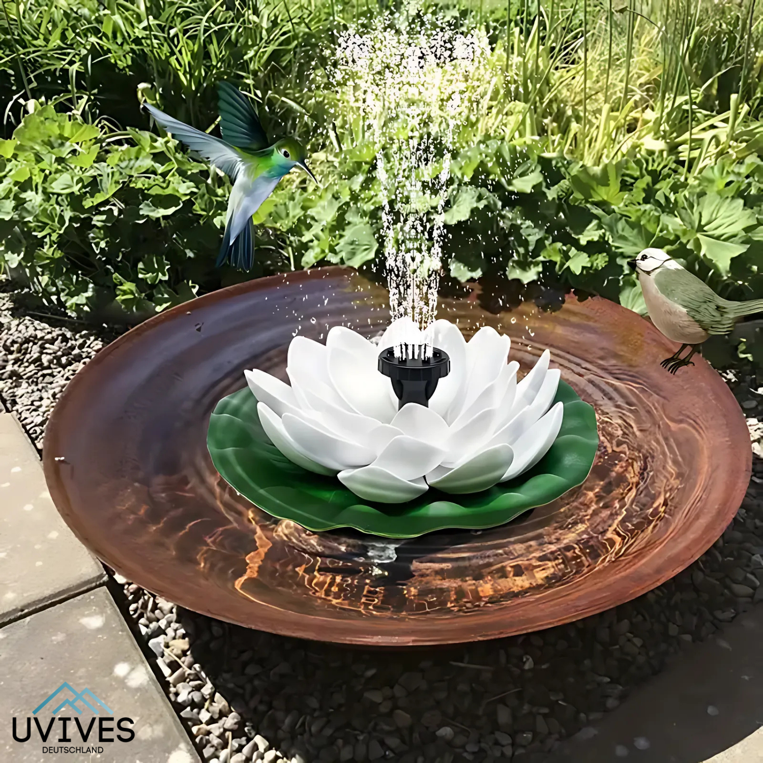 SunFlow™ - Magical solar fountain for your garden