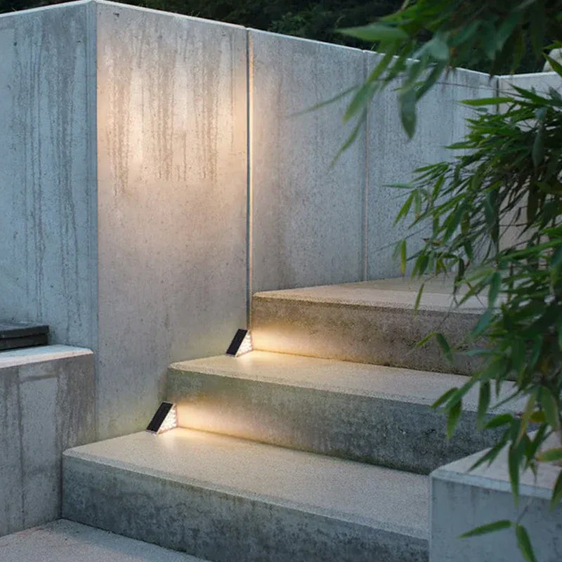 BrightStep - LED stair lighting, solar-powered and waterproof [Last day sale]