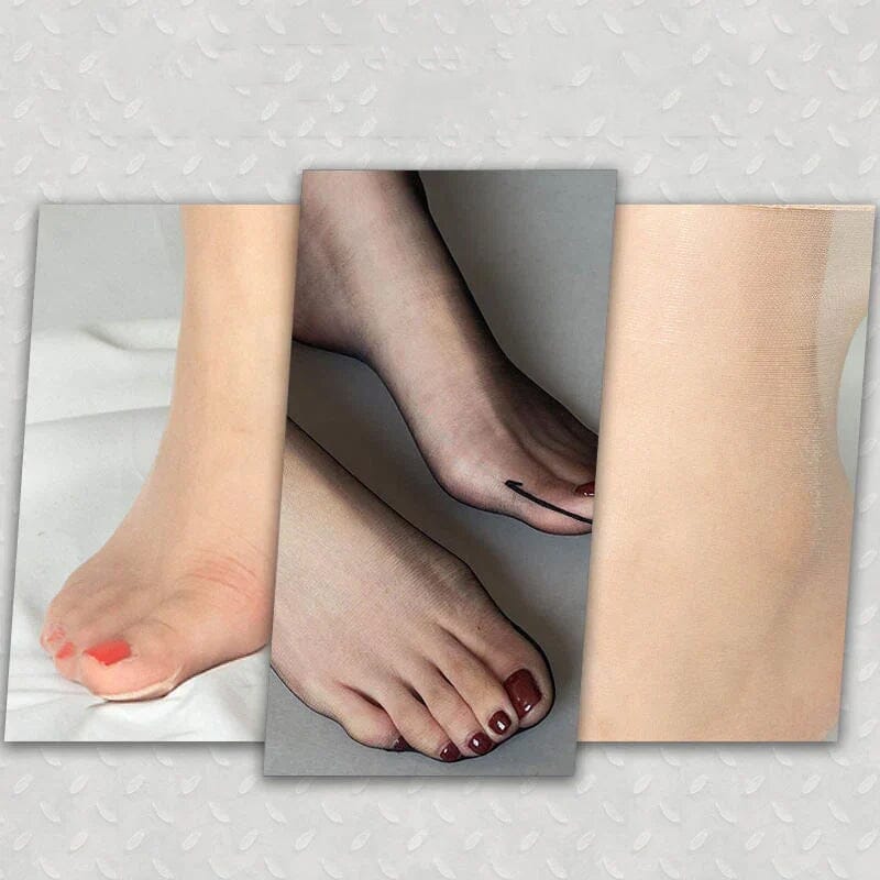 5+5 FREE CrystalSocks™ - Invisible, non-slip Crystal Silk socks