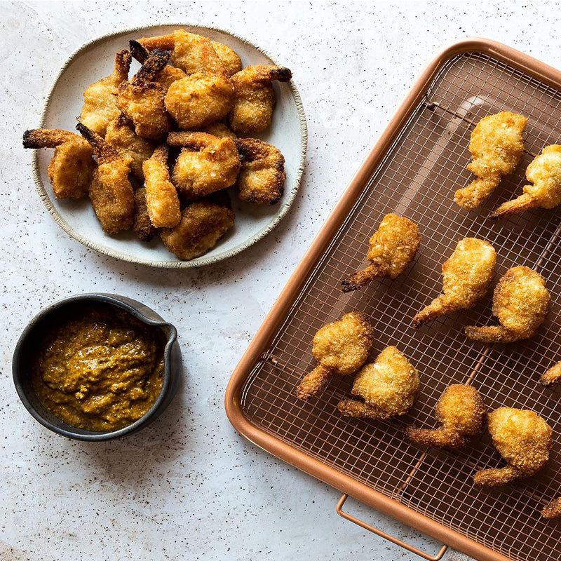 AirCrisp - Non-stick frying basket and drip tray