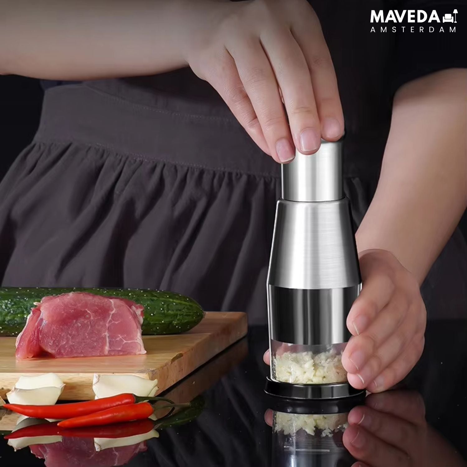 PressChop™ - Save time and effort in the kitchen!