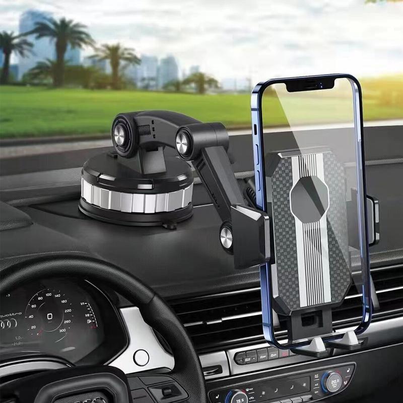 GripTech™ - 360° high-suction mobile phone holder in the car