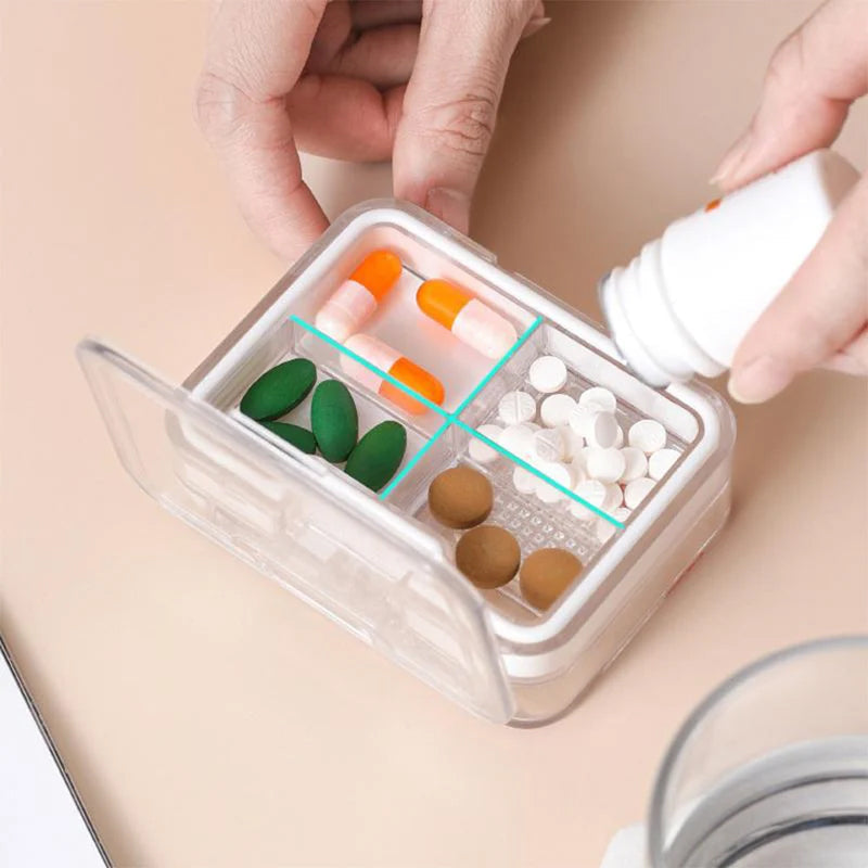 Buy One Get One Free | MediSnap - The smart 2-in-1 pill box with integrated cutter!
