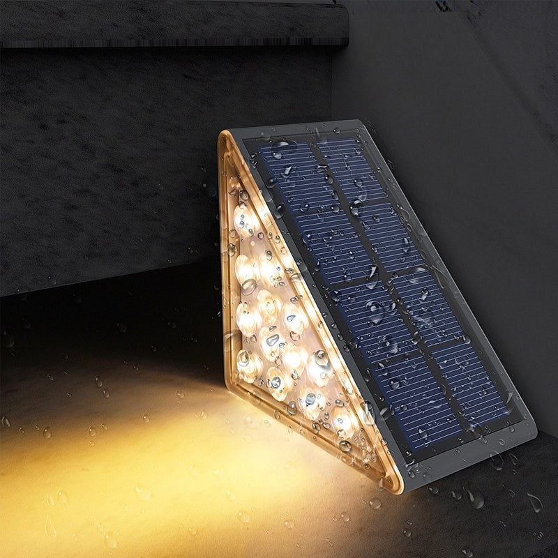 BrightStep - LED stair lighting, solar-powered and waterproof [Last day sale]