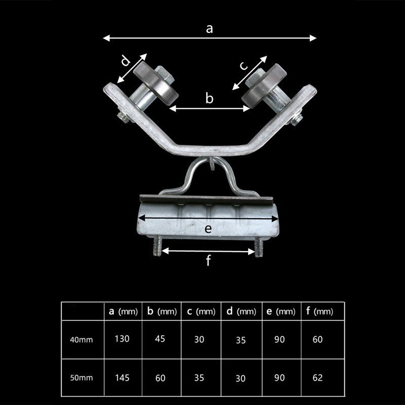 Buy 1+1 FREE | LiftPro - Angle Iron Rail Suspension Pulley [Last Day Sale] 