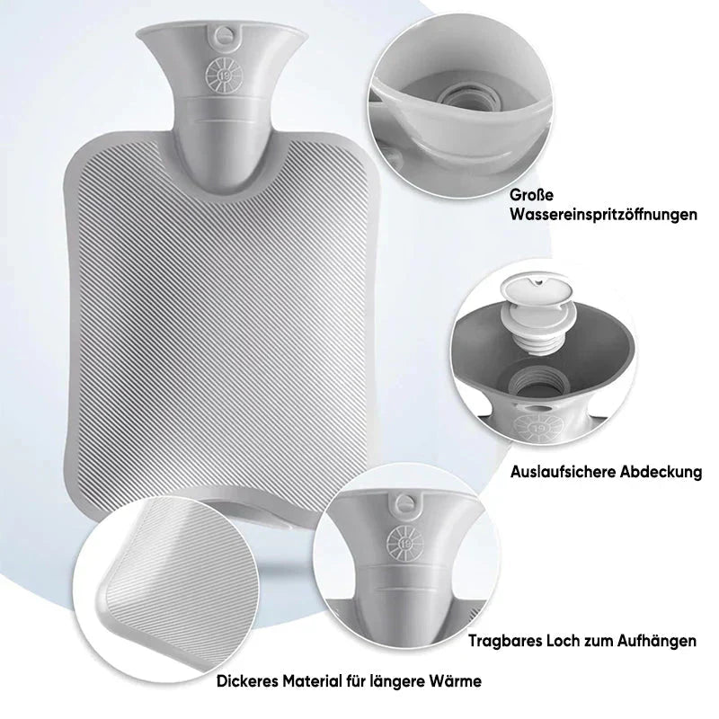 50% OFF | WarmCush - Refillable Plush Hot Water Bottle with Hip Padding [Last Day Sale]