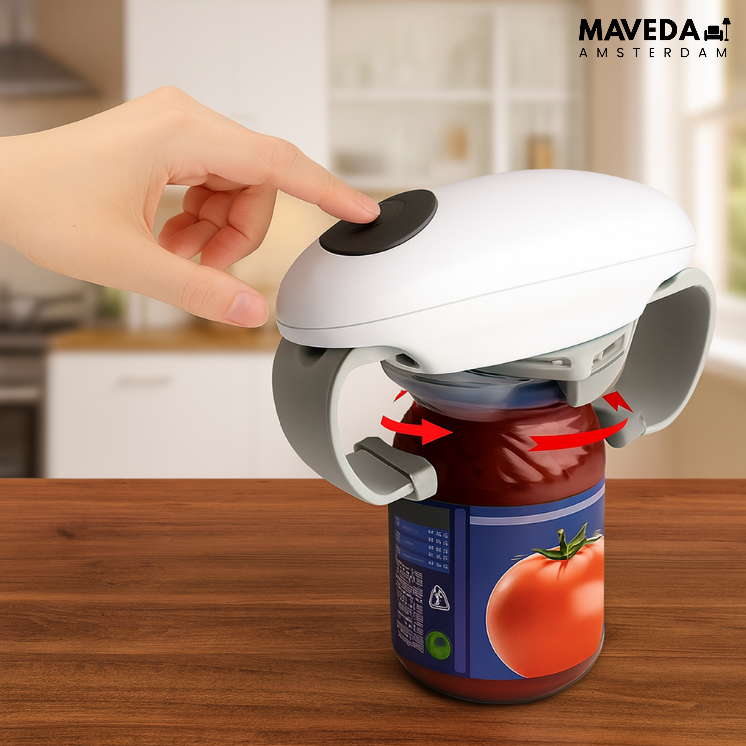 TwistyCap - The fully automatic can opener