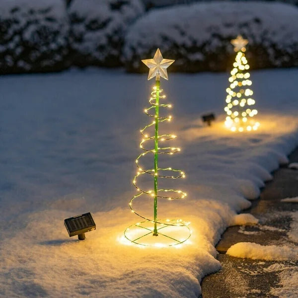 50% OFF | StarryTree - Metal Solar Christmas Tree [Last Day Sale]