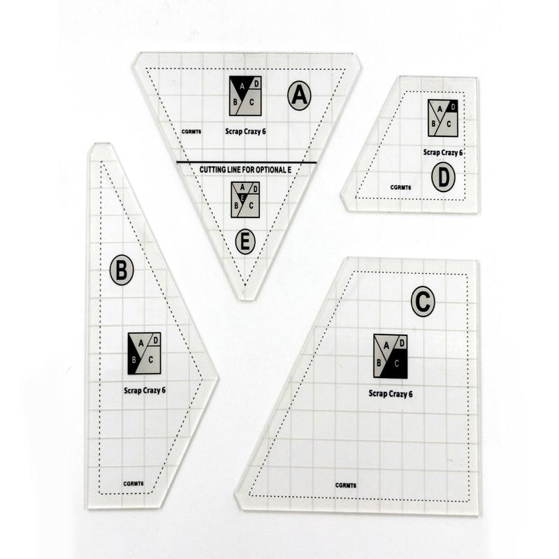 StitchGrid - Transparent Patchwork Sewing Cutting Craft Ruler