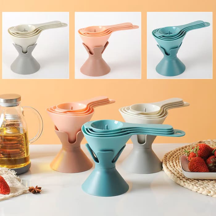 UniFunnel - 6-in-1 Multifunctional Funnel Set