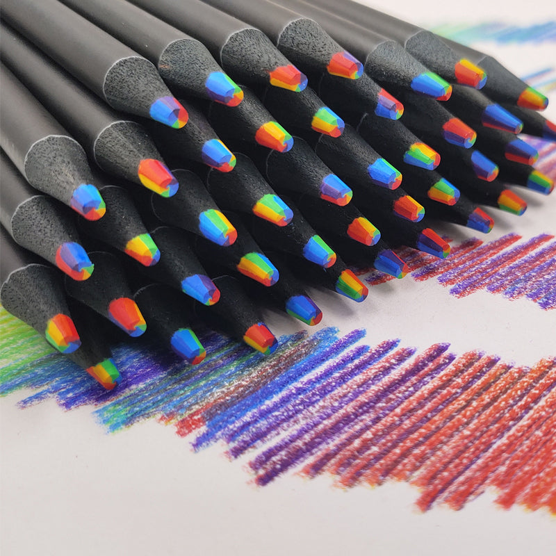 6+6 FREE | ColorWave™ - Fun colored pencil with rainbow gradient [Last day sale]