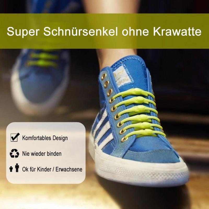 3+3 FREE | EasyTie™ - Waterproof Silicone Shoelaces [Last-day sale]