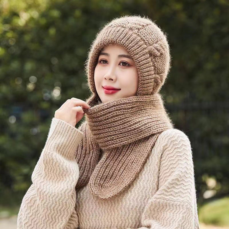 SnugHood - Women's Thickened Warm Hat Scarf [Last Day Sale]
