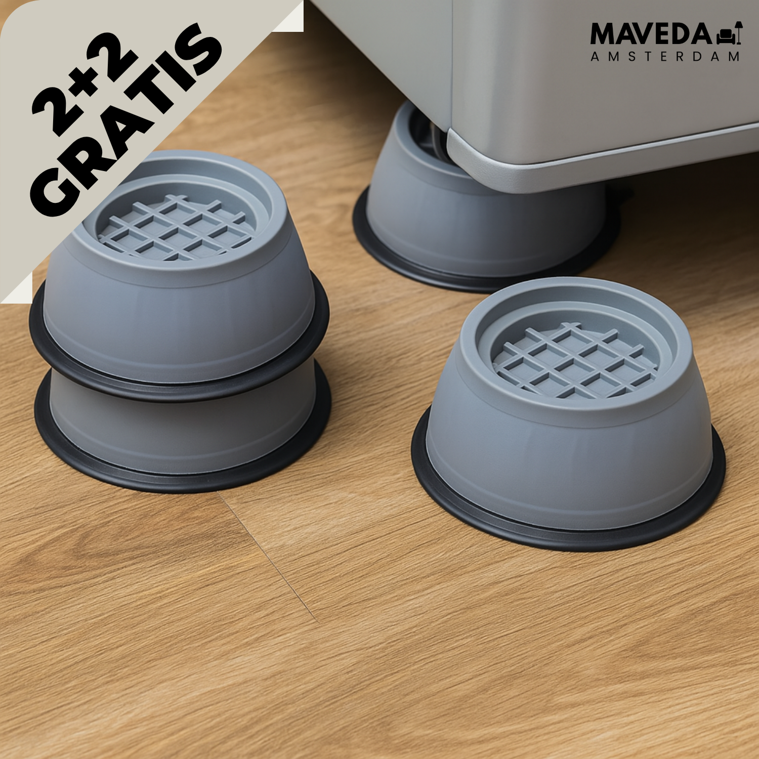 2+2 FREE | VibraFix - Put an end to noisy and shaking washing machines