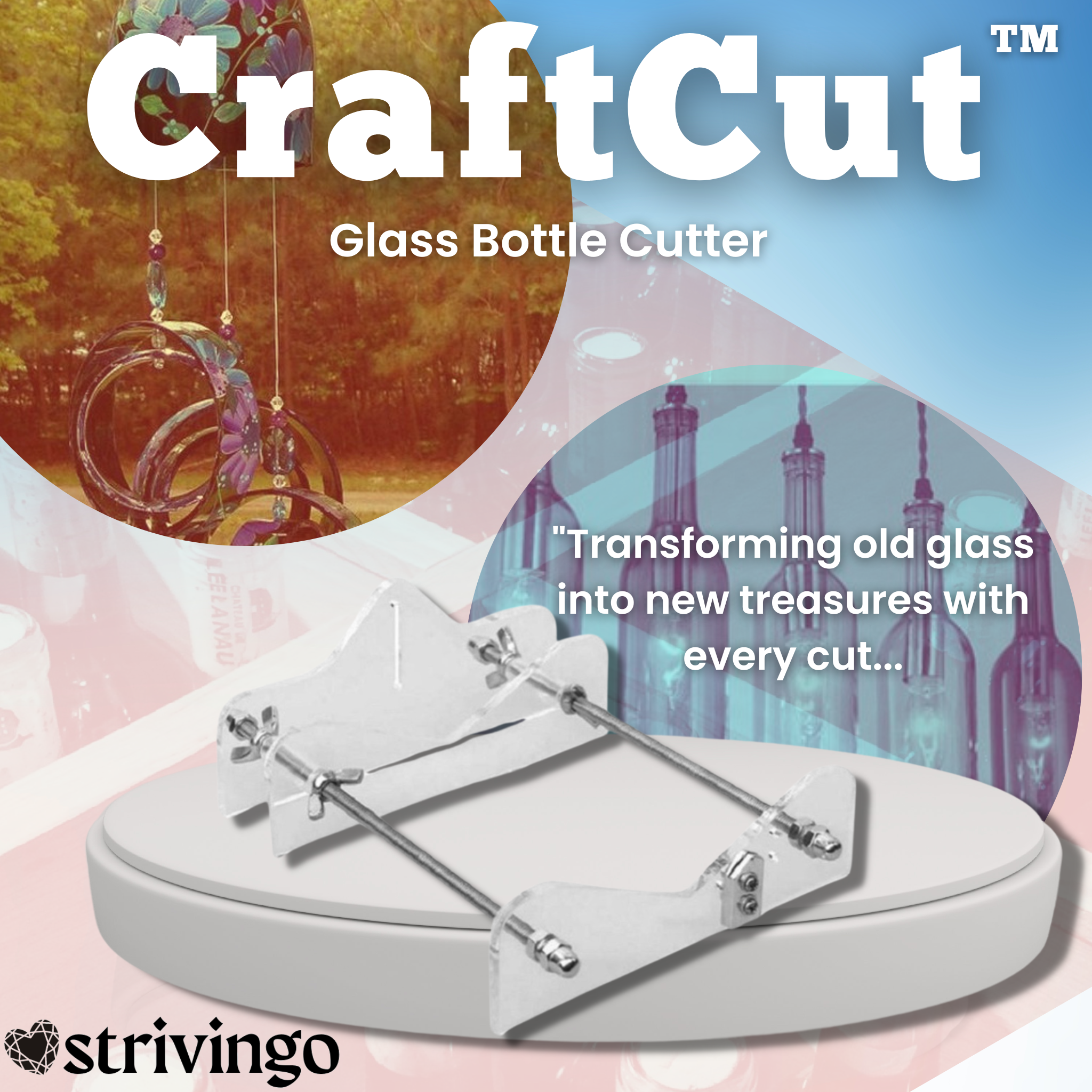 50% OFF | GlassBlade - Glass Bottle Cutter