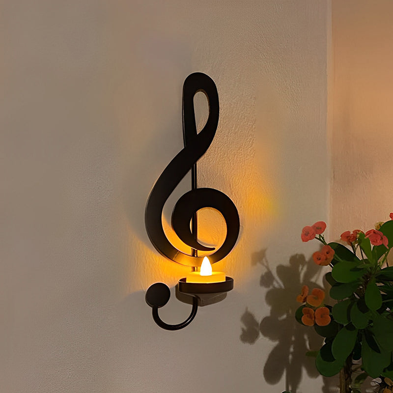 50% OFF | CandleSonata - Musical Note Candle Holder [Last Day Sale]