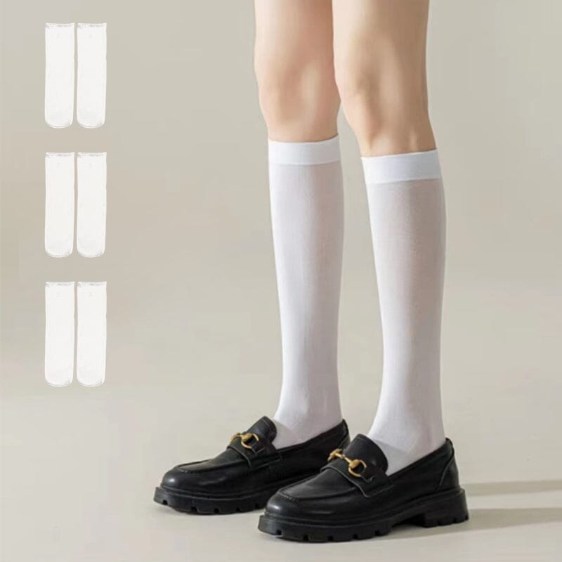 5+5 FREE CrystalSocks™ - Invisible, non-slip Crystal Silk socks