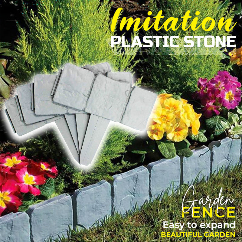 5+5 FREE | StonePath - High-quality, durable garden fencing made of simulated stone
