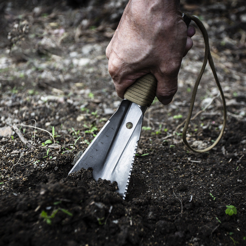 DuraShovel - Portable multifunctional hand shovel