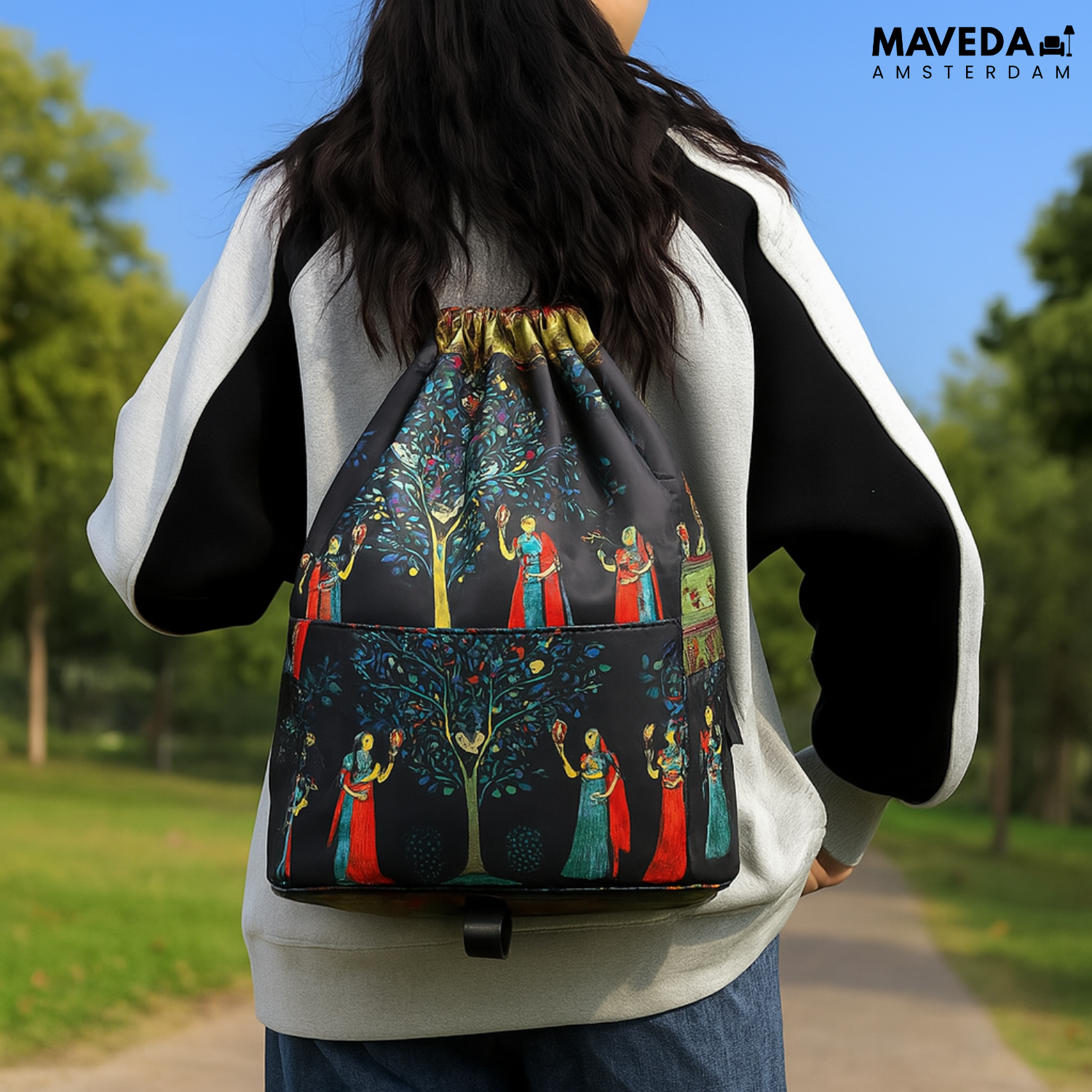 PackLite - Foldable travel backpack with wet/dry separation