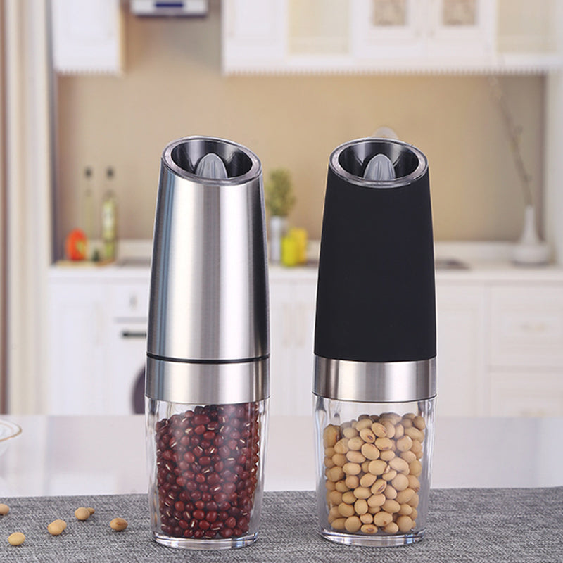 FlavorMagic - Automatic Electric Gravity-Induction Salt and Pepper Mill
