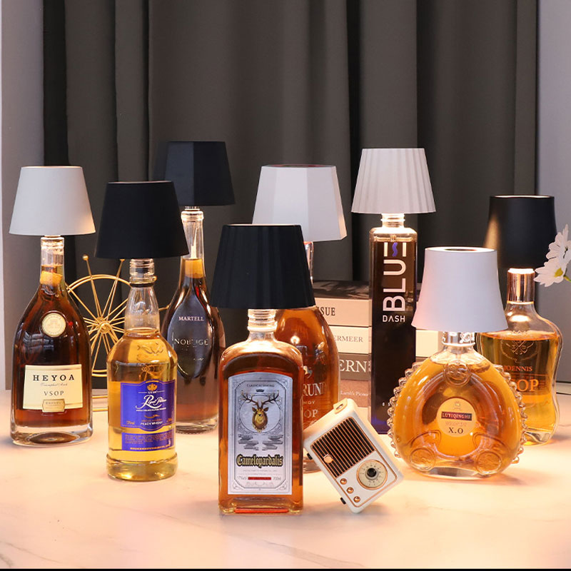 AuraFlask - LED recessed lamp Creative bottle lamp, multi-colored switchable [Last day sale]