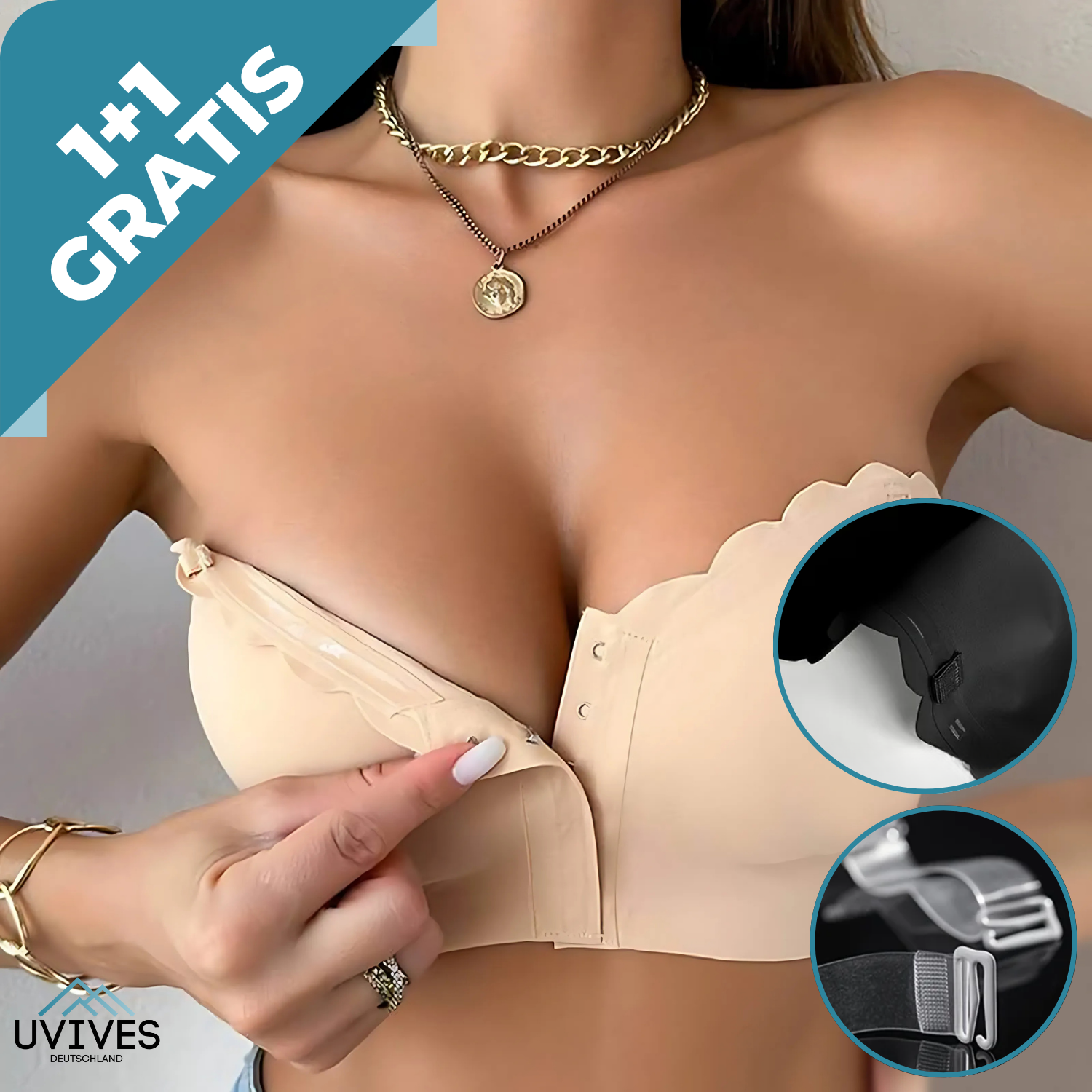 Buy 1+1 FREE | ComfyLift - The strapless bra for invisible support &amp; maximum comfort