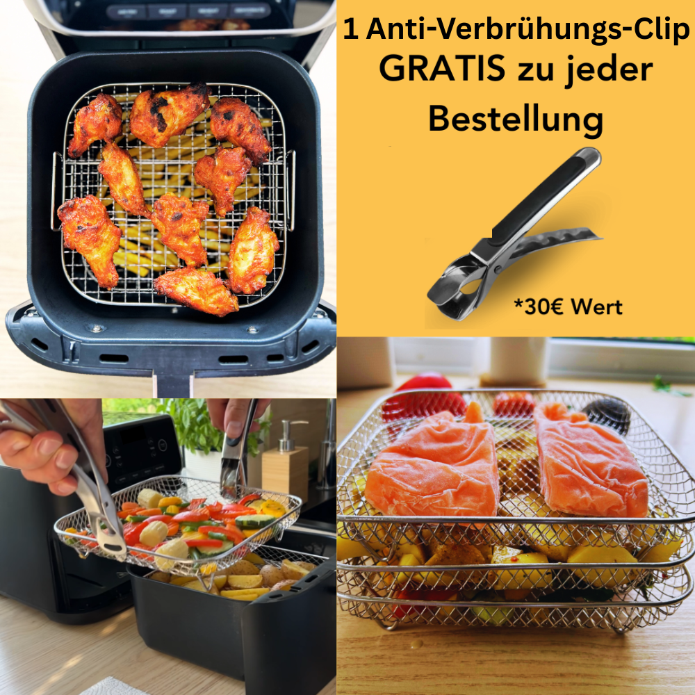 2+1 FREE | FryRack - More efficiency for your air fryer