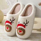 Comfortabele kerstpantoffels voor gezellige dagen thuis