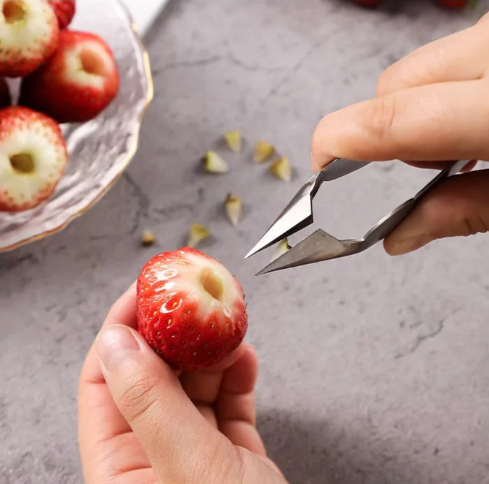 Multi-functionele fruit- en groentestverwijderaar clip tool
