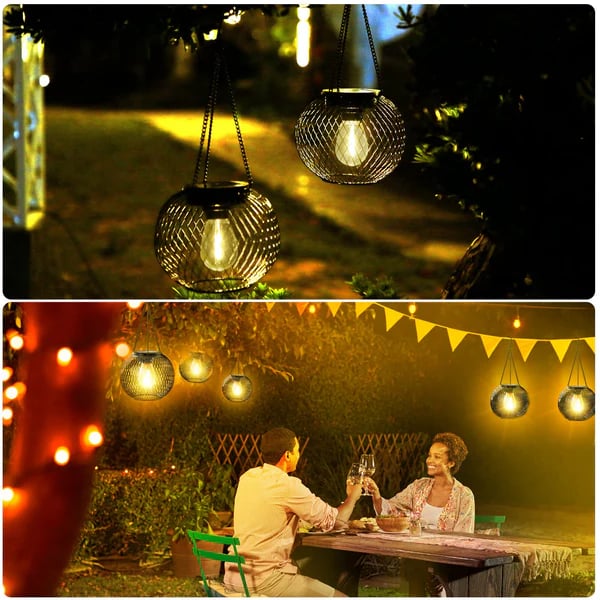 50% OFF | SolarNest - Retro-style solar lighting for a charming garden ambiance [Last day of sale]