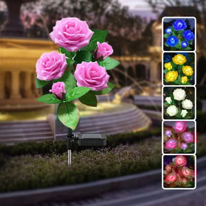 RoseGlow - Romantic garden lighting without electricity