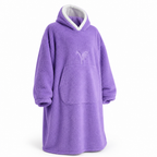 Oversized fleecehoodie | Zachte fleece | Kangoeroezak | Comfortabele pasvorm