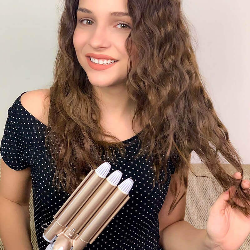 50% OFF | TripleCurl - Curling Iron with 3 Heating Elements [Last Day Sale]