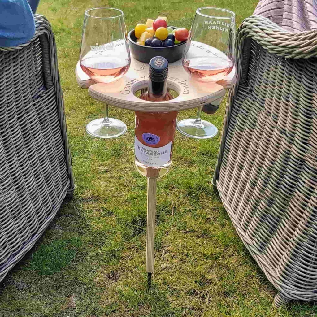 50% OFF | TableWoody - Folding Wine Table [Last Day Sale]