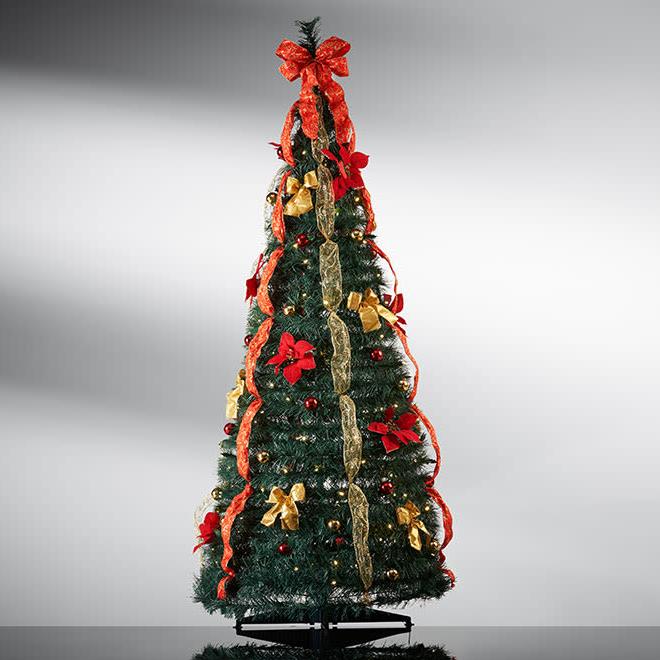 HolidayPop™ - Foldable Christmas Tree, Quick to Set Up [Last Day Sale]
