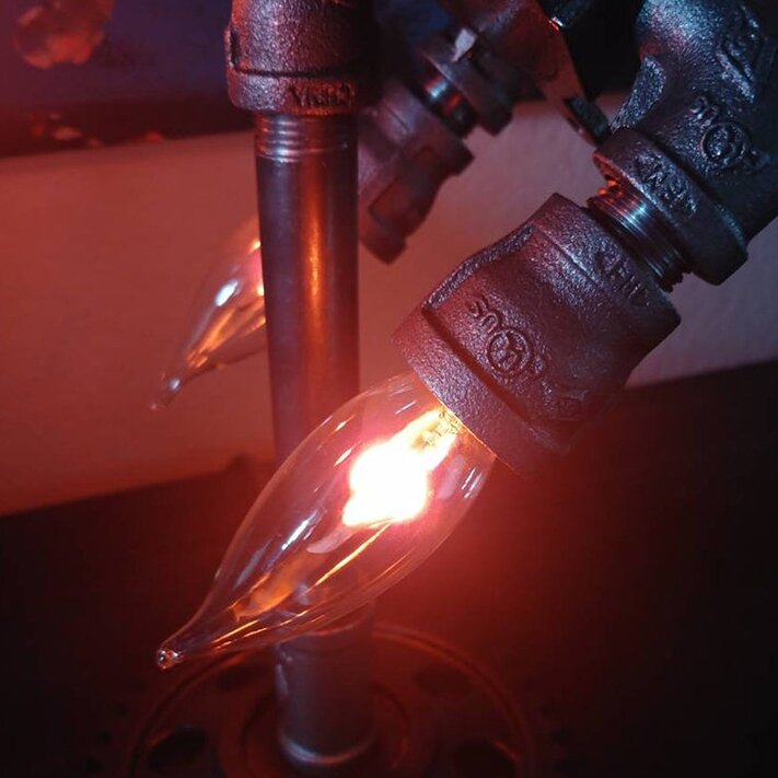RocketLamp™ - steam punk rocket lamp