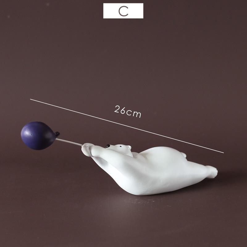 Moderne Abstracte Keramische Tafelsculptuur Decoratie