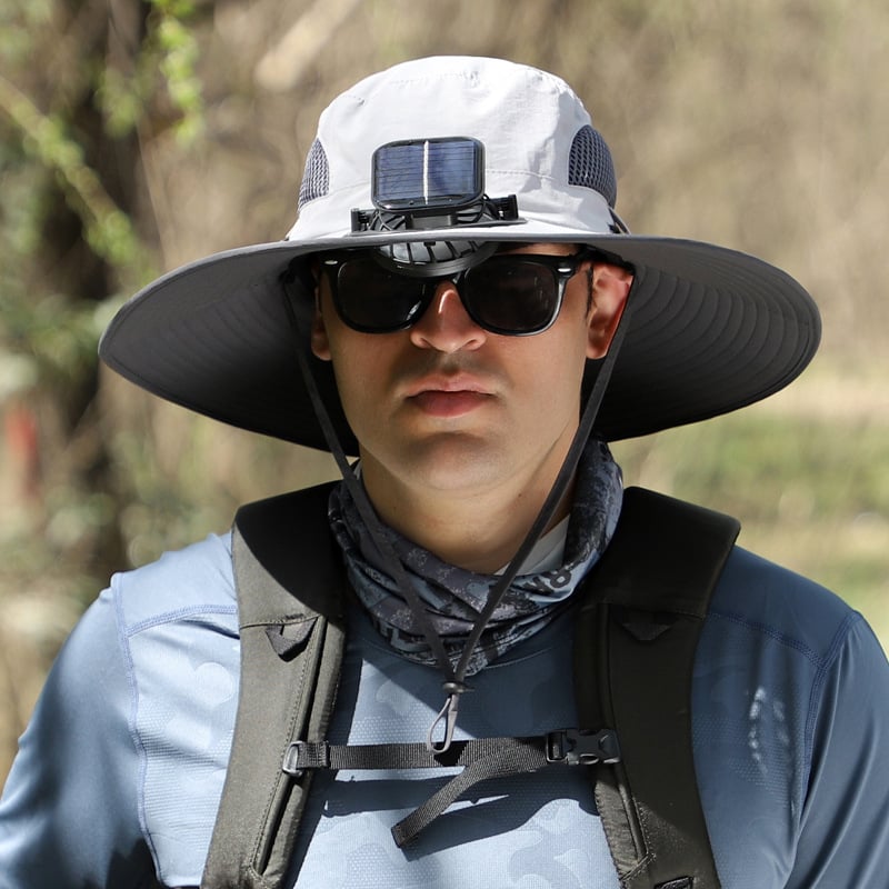 AirShade - Sun hat with integrated fan