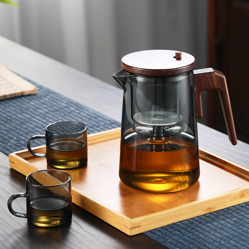 Tealuxe™ - Elegant glass teapot with infuser [Last day sale]