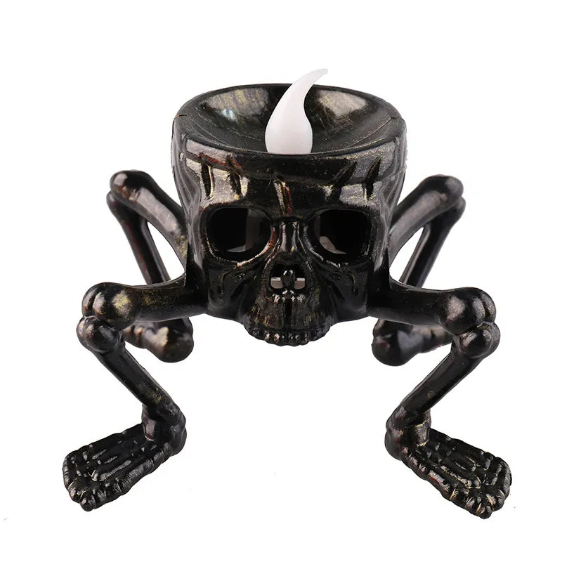 Buy 2 for 1 FREE | GhostFlare - Halloween Hand &amp; Skull Candle Holder [Last-day sale]
