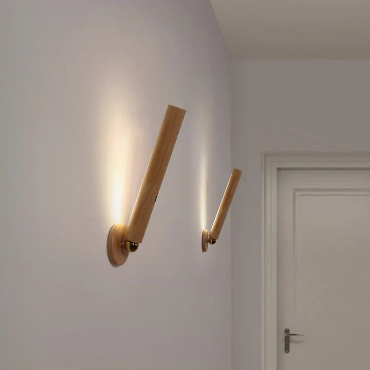 TimberGlow - Wooden wall lamp