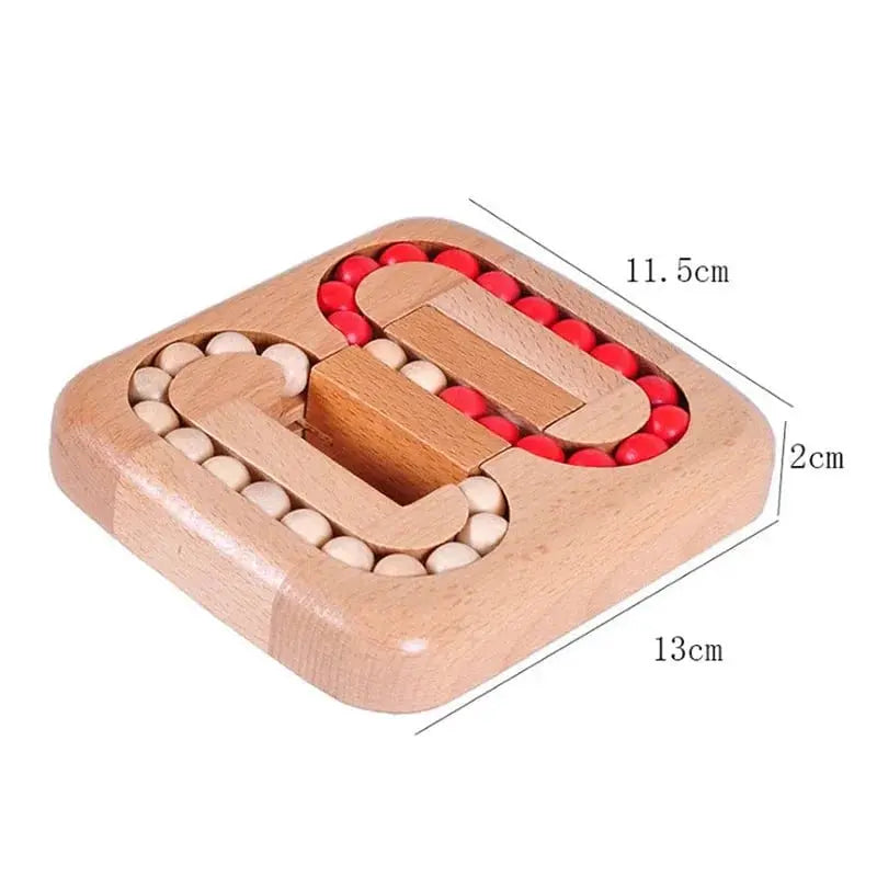 Draaibaar Houten Puzzel Speelgoed voor Focus en Stressverlichting